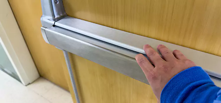 Installing a Push Bar on a Door Newport News